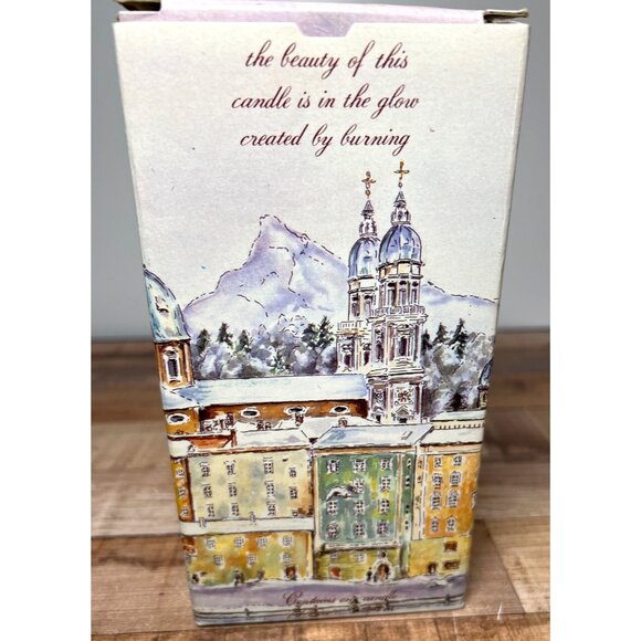 Christmas Santa's Express Candle Emperor Art Creations New 1986 7-3/4” X 3.75” - Picture 2 of 9